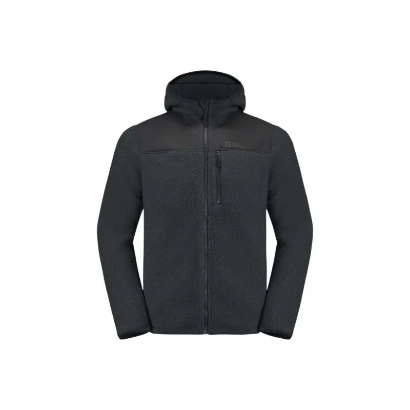Jack Wolfskin Kammweg Pile Fz M Velvet feel Coat Men's-0