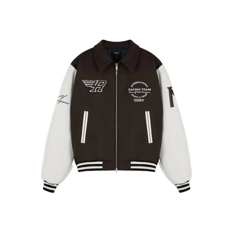 REPRESENT Racing Team Varsity Jacket-0