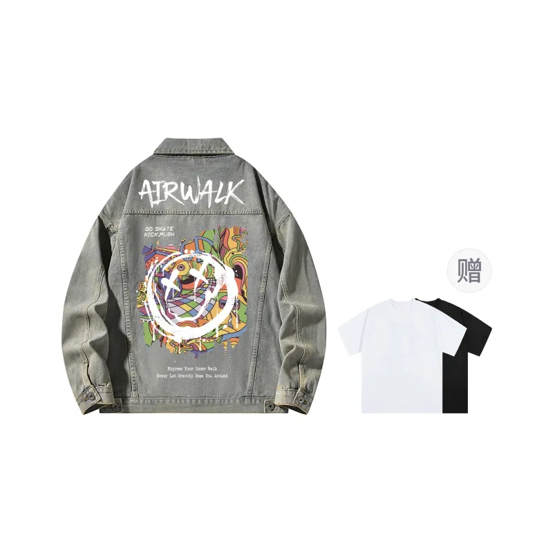 Airwalk Denim Jackets Unisex-16