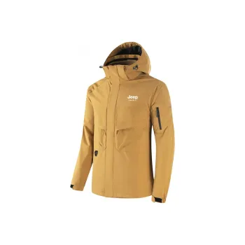 JEEP SPIRIT Water-Resistant Windproof Breathable Windbreaker Jacket Men's