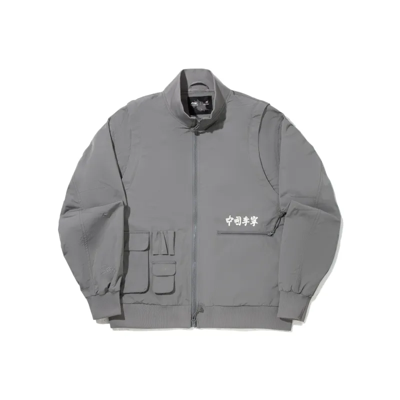 LiNing x Staple Jackets & Coats Men's Asphalt Gray-0