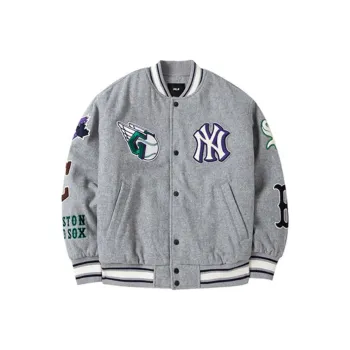 MLB Baseball Jerseys Unisex Gray