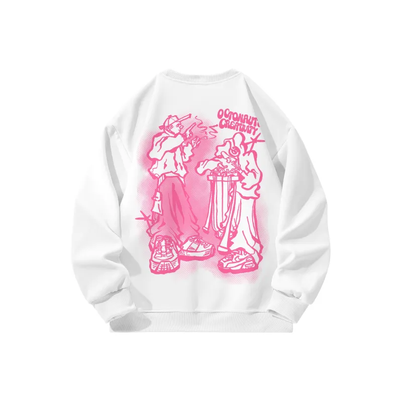 Small Columns Under The Sea Sweatshirt Unisex-19