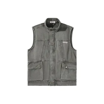 Jeep Denim Jackets Unisex Green