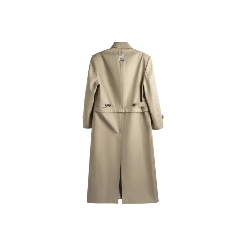 DBW DOUBLEWIN Trench Coat Unisex Khaki-1