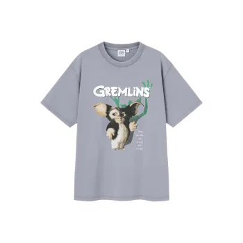 GU x XIAOJINGLING,LIANMINGKUAN SS25 T Shirt Men's Gray