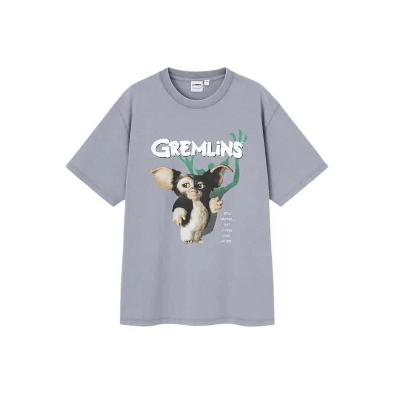GU x XIAOJINGLING,LIANMINGKUAN SS25 T Shirt Men's Gray-0