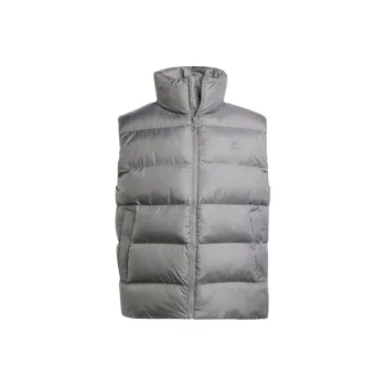 Adidas Clothing Vests Men Gray