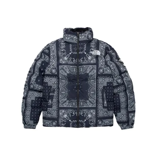 THE NORTH FACE Puffer Jacket Unisex Blue Black