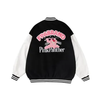 Pink Panther X FPA FPAx The Pink Panther Baseball Jerseys Unisex Black