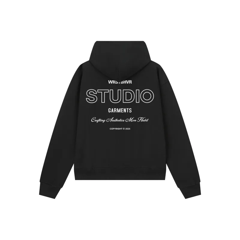 WRSTBHVR PIONEER Sweatshirt Unisex Black-0
