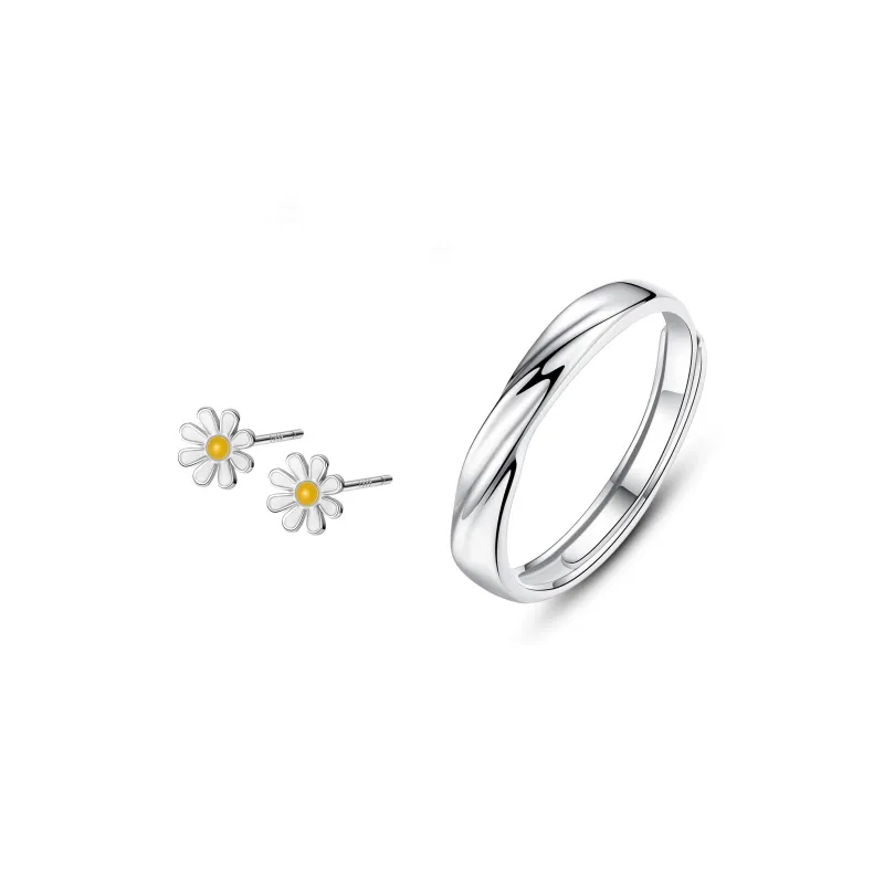Kowloonko Couple's Rings Women's-4