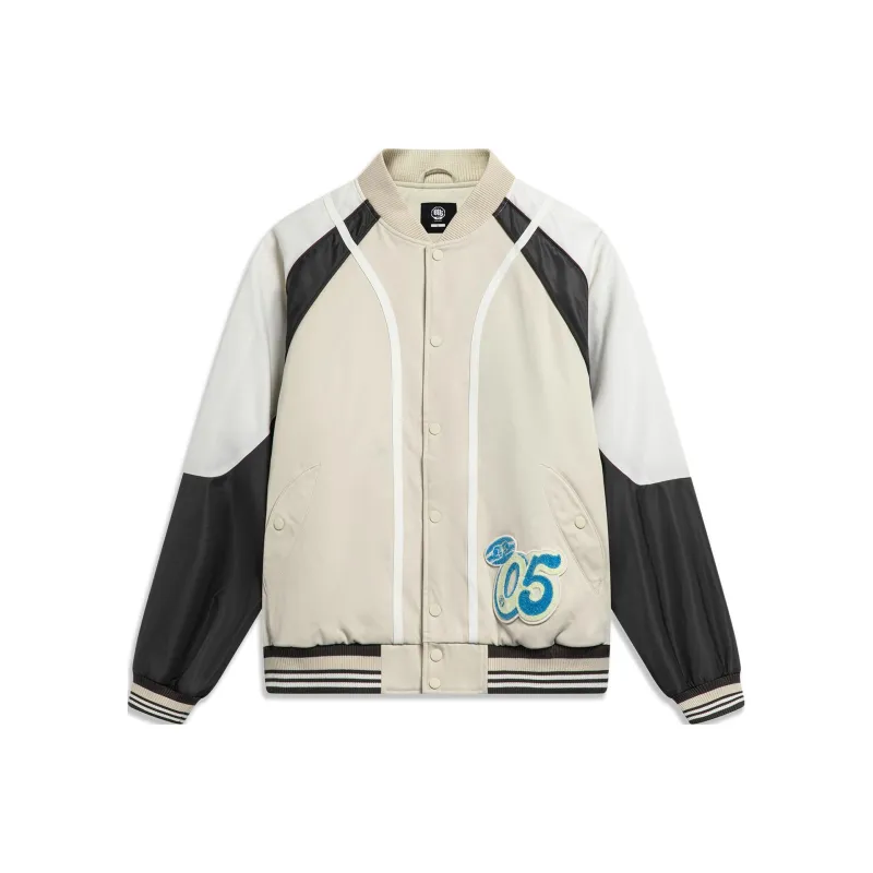 LiNing Jacket Men's Sandstone Gray Obsidian-0