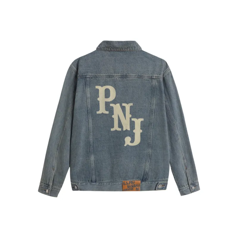 Pnj Denim Jacket Unisex Denim Blue-0