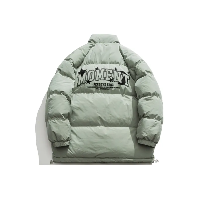 Pepe The Frog Puffer Jacket Unisex-19