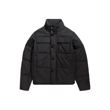 G STAR RAW Puffer Jackets Men Pitch Black