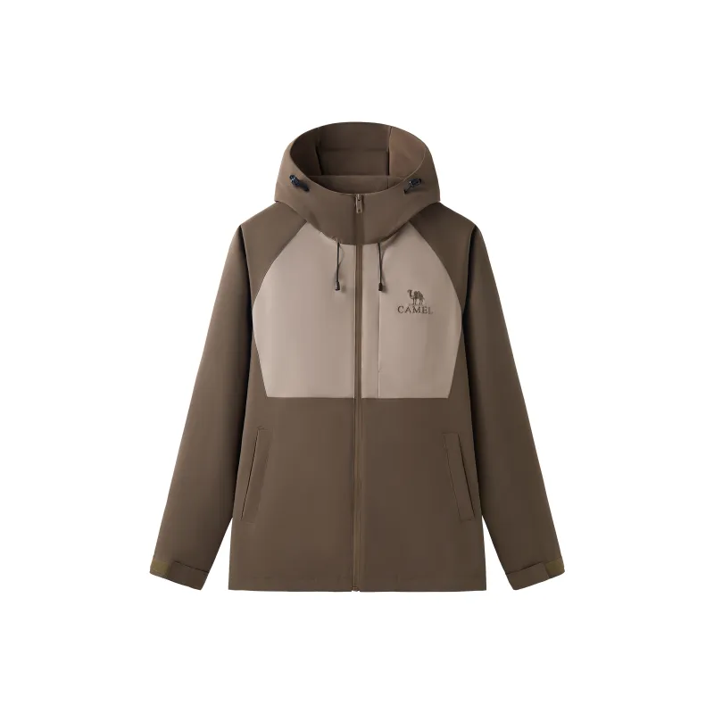 CAMEL Windproof Water Repellent Wear Resistant Scratch Resistant Multicolor Coat Unisex-4