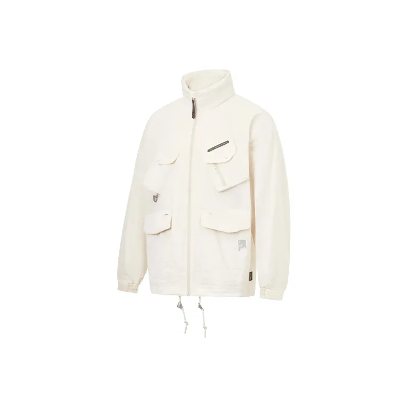 LiNing Jackets Men Ecru-0