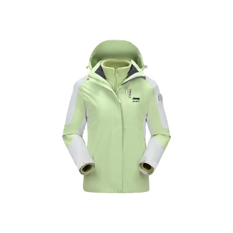 JEEP SPIRIT Waterproof And Windproof To Keep Warm Windbreaker Jacket Unisex-30