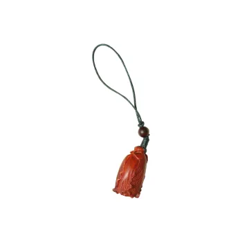 Tianzong Pterocarpus Cell Phone Chain Unisex