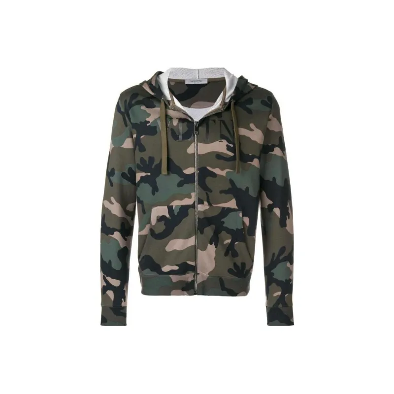 Valentino Jackets Men Green-0