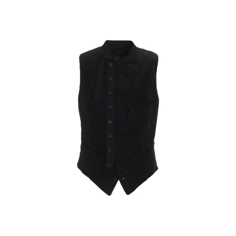 Yohji Yamamoto S'YTE FW24 Vest Unisex Black-0