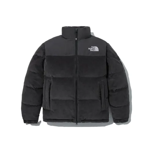 THE NORTH FACE White Label Corduroy Nuptse Down Jacket Charcoal