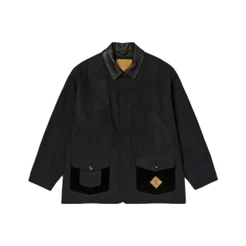 Timberland FW23 +81 3 Series Jackets Unisex Black