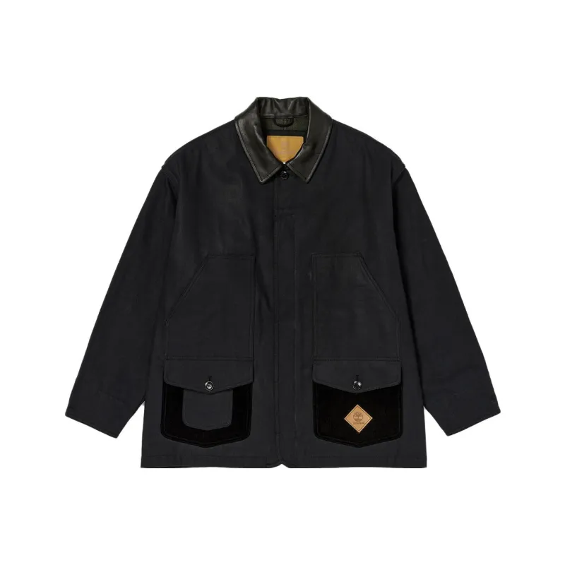 Timberland FW23 +81 3 Series Jackets Unisex Black-0
