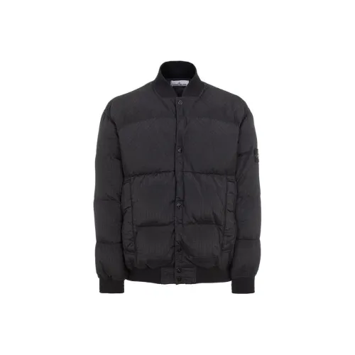 STONE ISLAND Down Jacket Men's Black