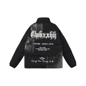 Clubxxhh Down Jacket Unisex Black