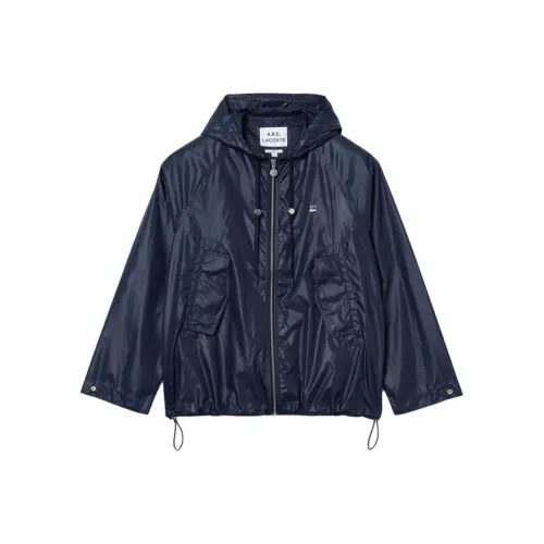 LACOSTE x A.P.C Jackets Coats Men's Marine Blue