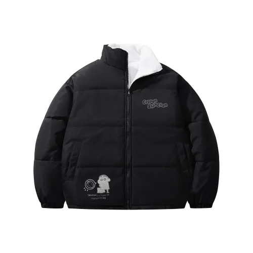 Crayon Shinchan Puffer Jackets Unisex