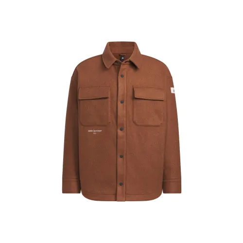 Adidas Lounge Jackets Coats Men's Brown