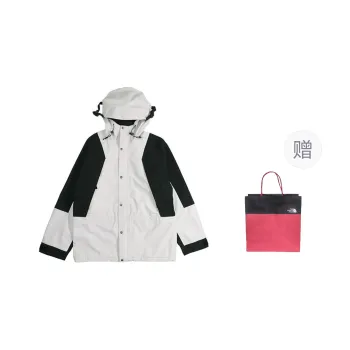 THE NORTH FACE Futurelight Waterproof And Windproof Windbreaker Jacket Unisex Silver Gray Shopping Bag