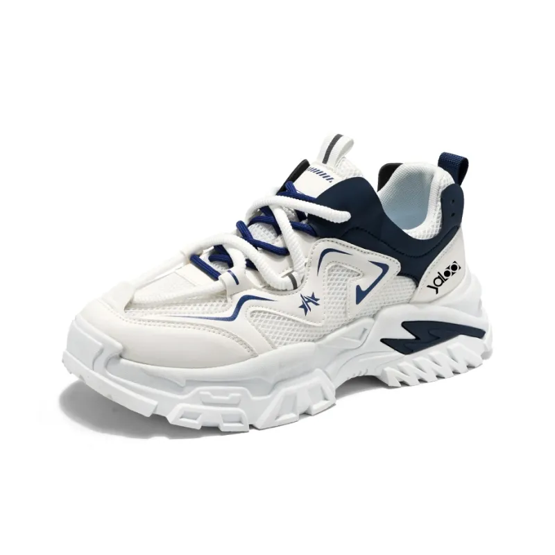 Yalu Preferred Slip Resistant, Abrasion Resistant, Breathable, Lightweight Low Top Chunky Sneakers Men's-11