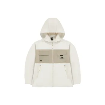 New Balance Velvet Jackets Men Ivory