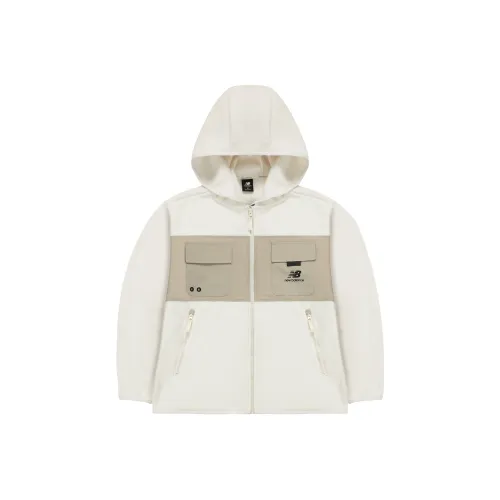 New Balance Velvet Jackets Men Ivory