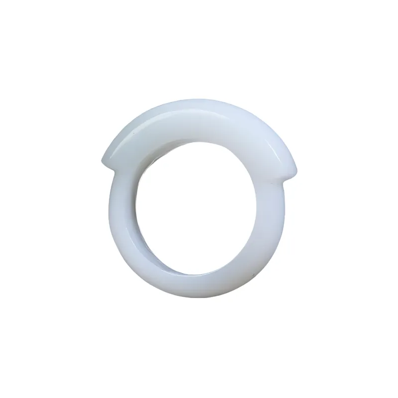 Jade Charm Yao Hetian Jade Rings White Jade/Pale Greenish White Jade Unisex-0
