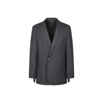 CROQUIS Black Thread Business Suit Men's Jet Black