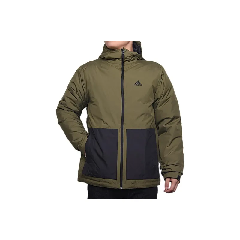 Adidas Down Jackets Men Army Green-0