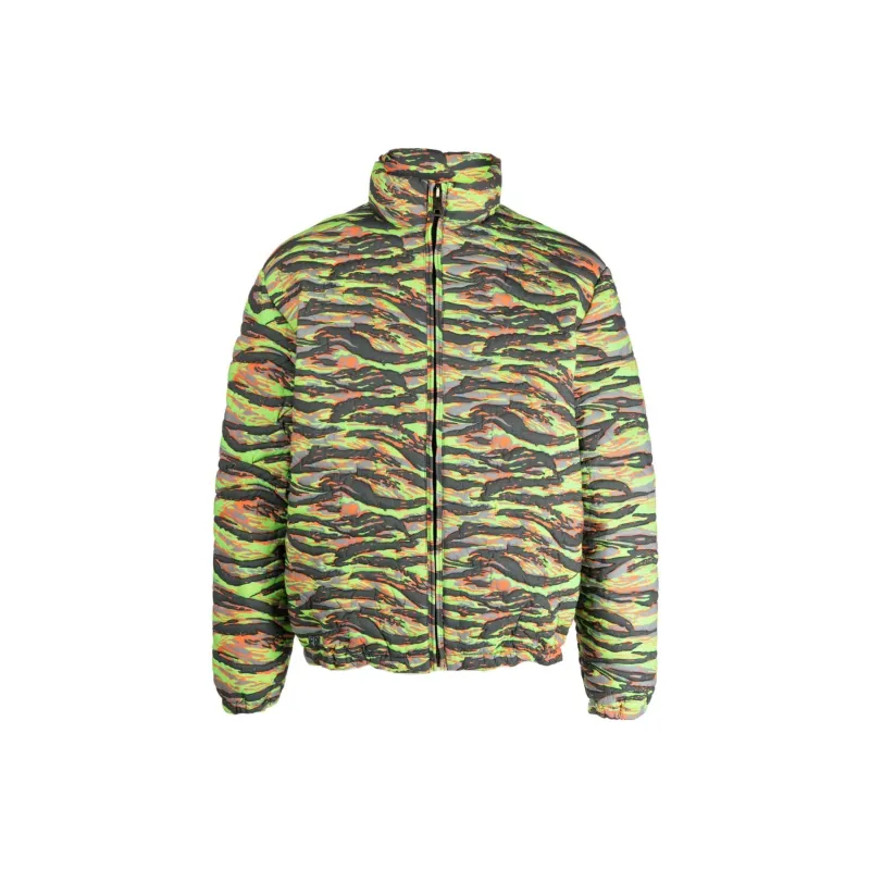 ERL Camouflage Jacquard Padded Jacket-0