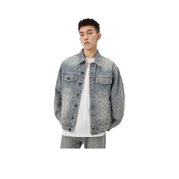 ALL IN Denim Jacket Unisex Iceberg Blue