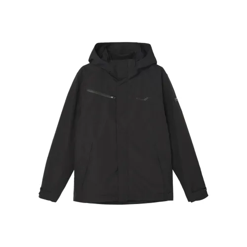 Saucony Jackets & Coats Unisex Jet Black