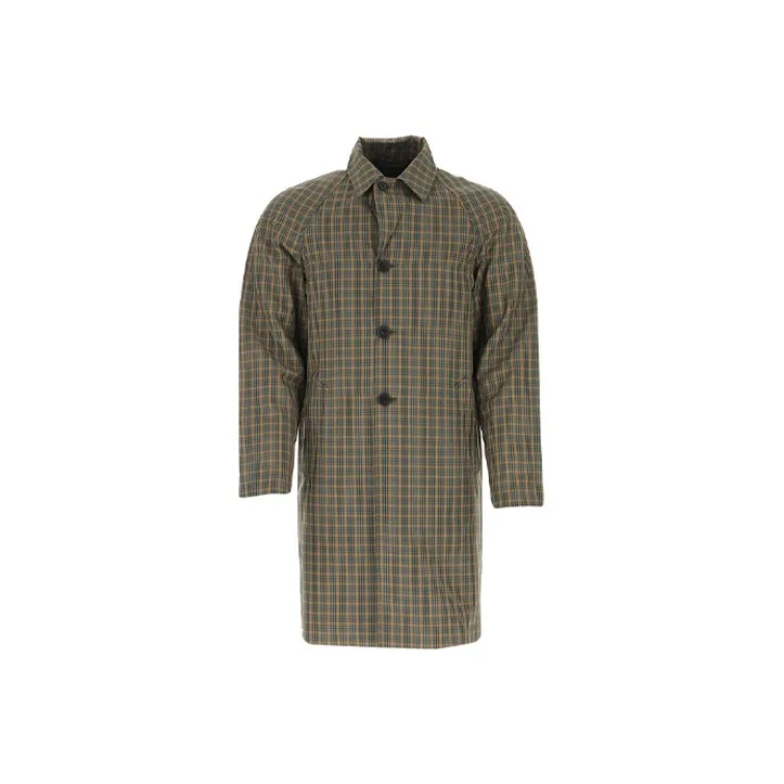 PRADA Coats Men Yellow Green-0