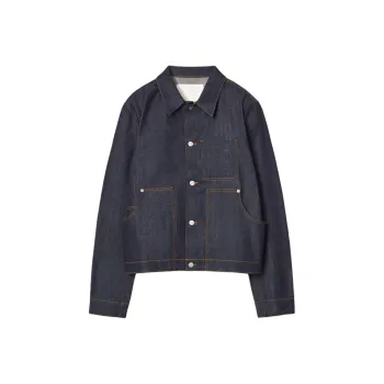 COS Denim Jackets Men Indigo