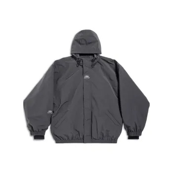 Balenciaga Jackets Coats Regular Fit Men's Dark Gray
