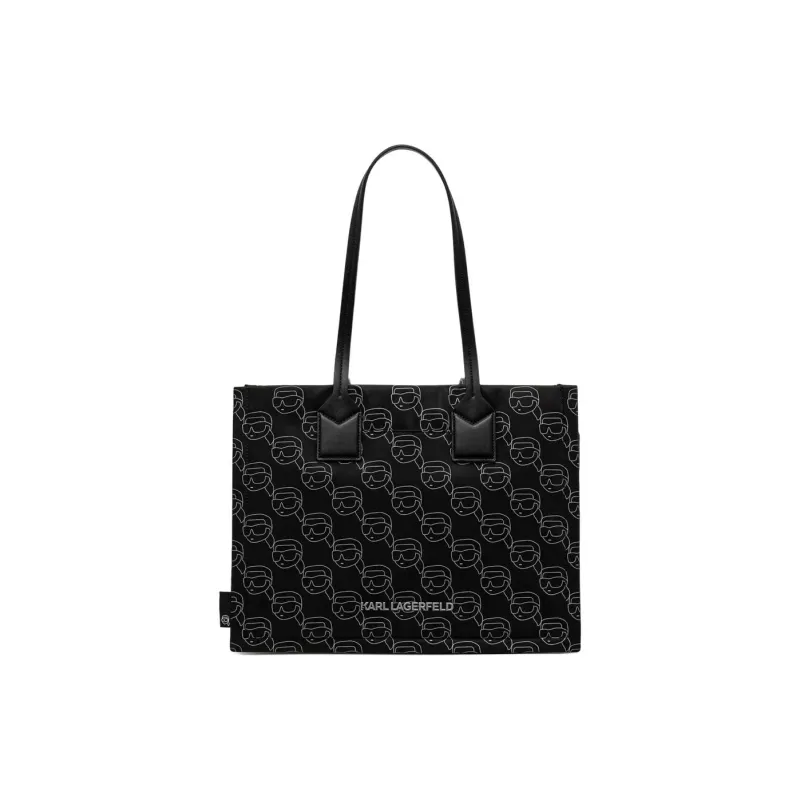 KARL LAGERFELD RPA Tote Bag, Shopping Bag, Shoulder Bag Women's Black-0