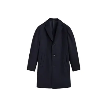Massimo Dutti Coats Men's Navy Blue