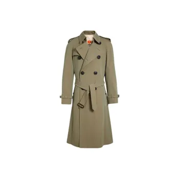 Burberry Coats Men Brown